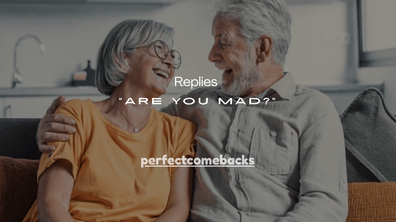 55+ Honest Replies to “Are You Mad?”